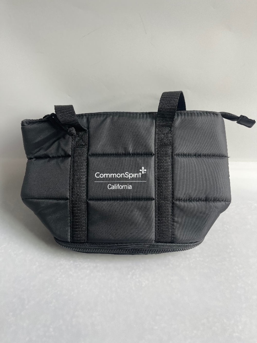 CommonSpirit California Insulated Lunch Bag Black Thermal Cooler Tote